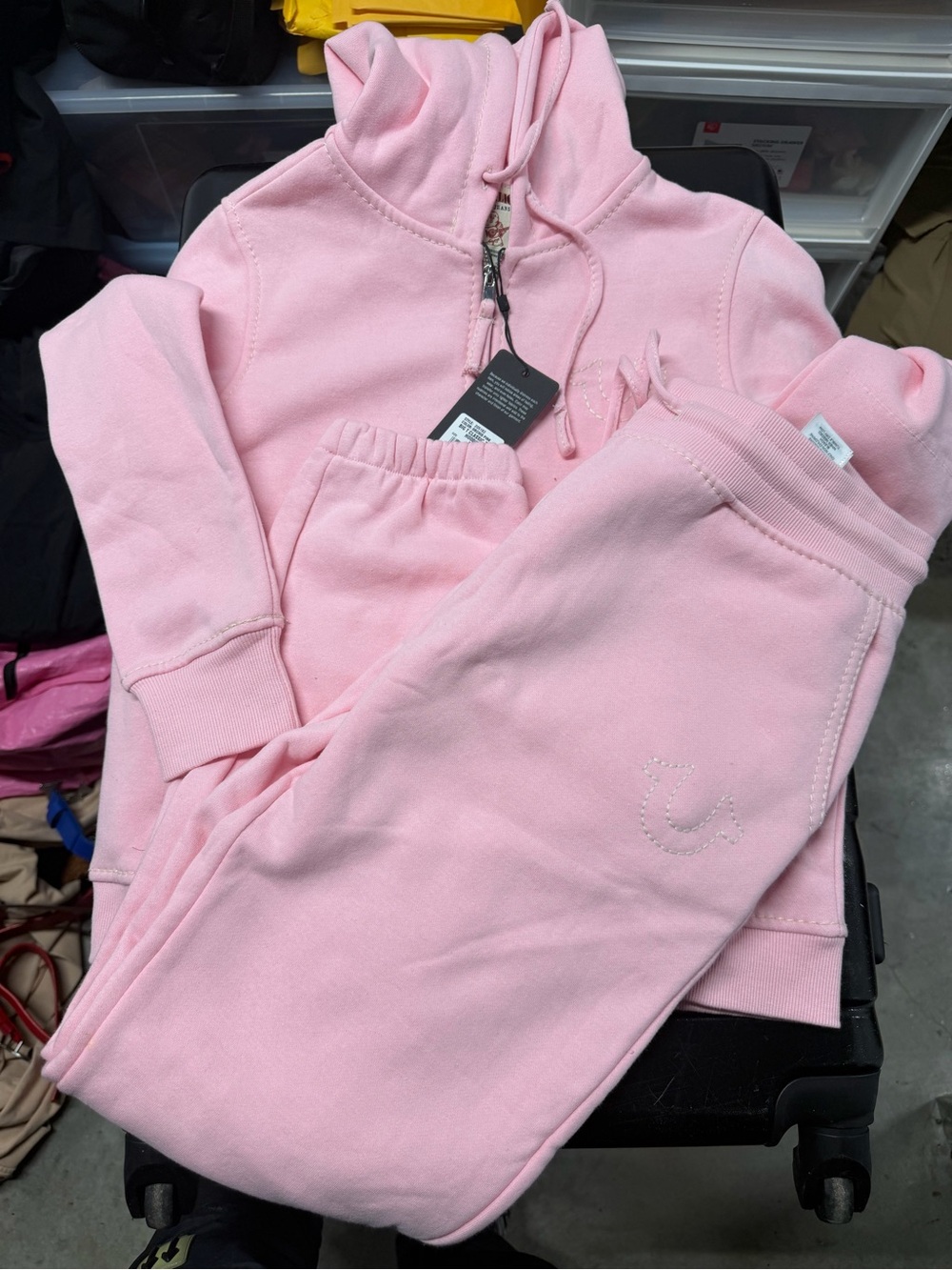 True Religion pink women’s tracksuit